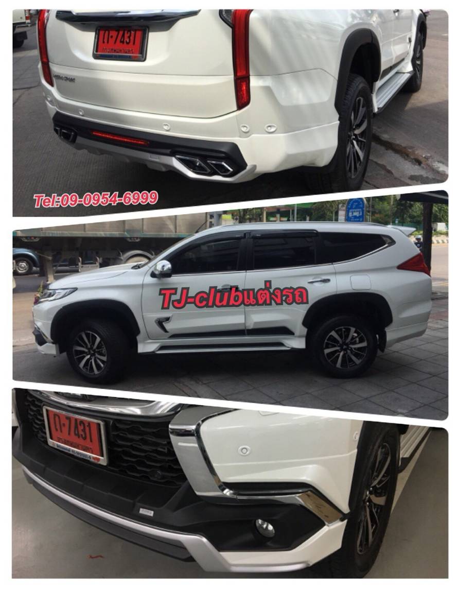 PAJERO-RBS V1 4ชิ้น หน้า+หลัง+แก้มคิ้วหน้าซ้าย/ขวา