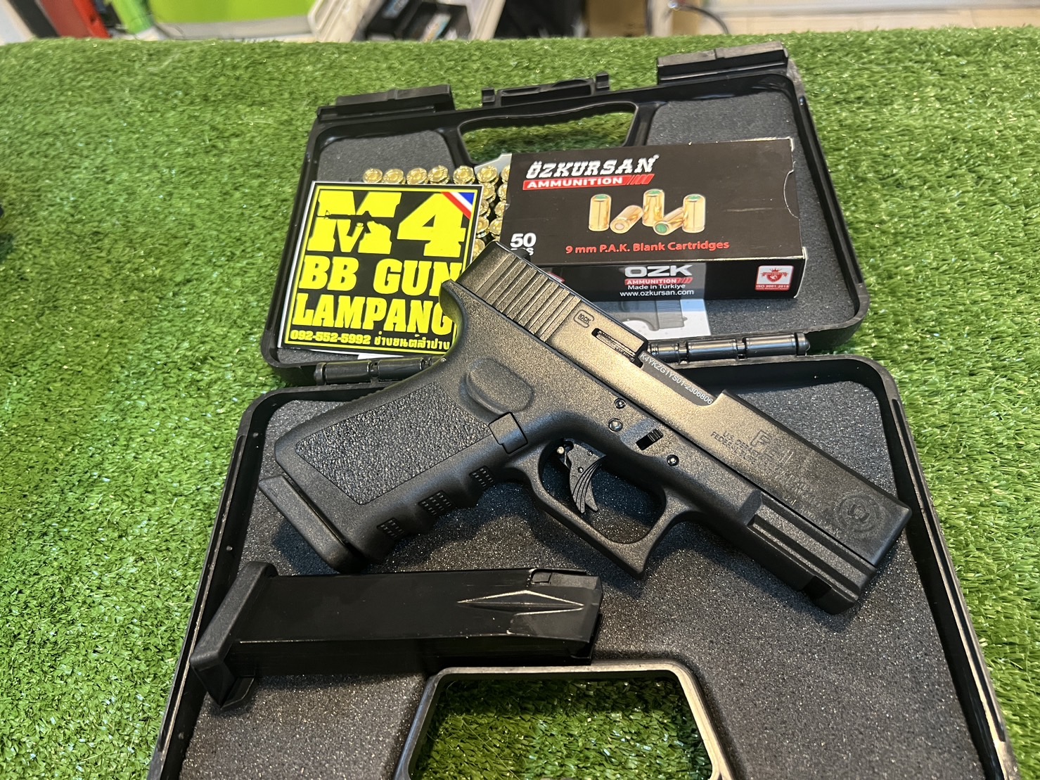 KUZEY GLOCK19 GEN3 FBI สีดำ