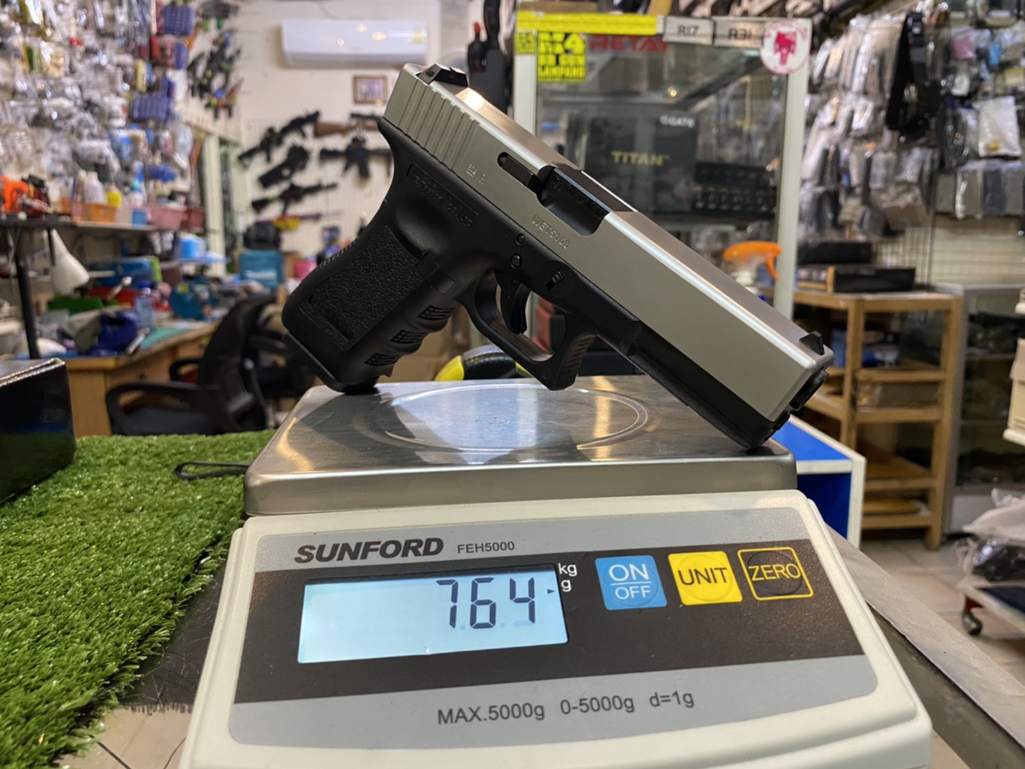 WE Glock17 Gen3 – สีเงิน