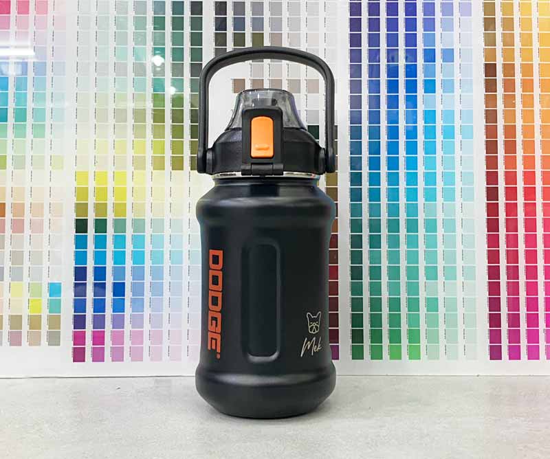 สลักชื่อ สลักข้อความ สลักรูป เลเซอร์ชื่อ เลเซอร์ข้อความ เลเซอร์รูป บนกระบอกน้ำ