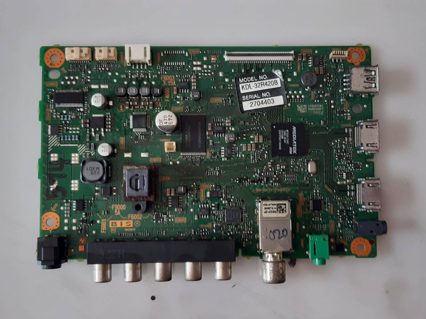 อันที่ 574 SONY 32R420B ซีสเตร็ม 1-889-354-11 ดีเทสแล้ว