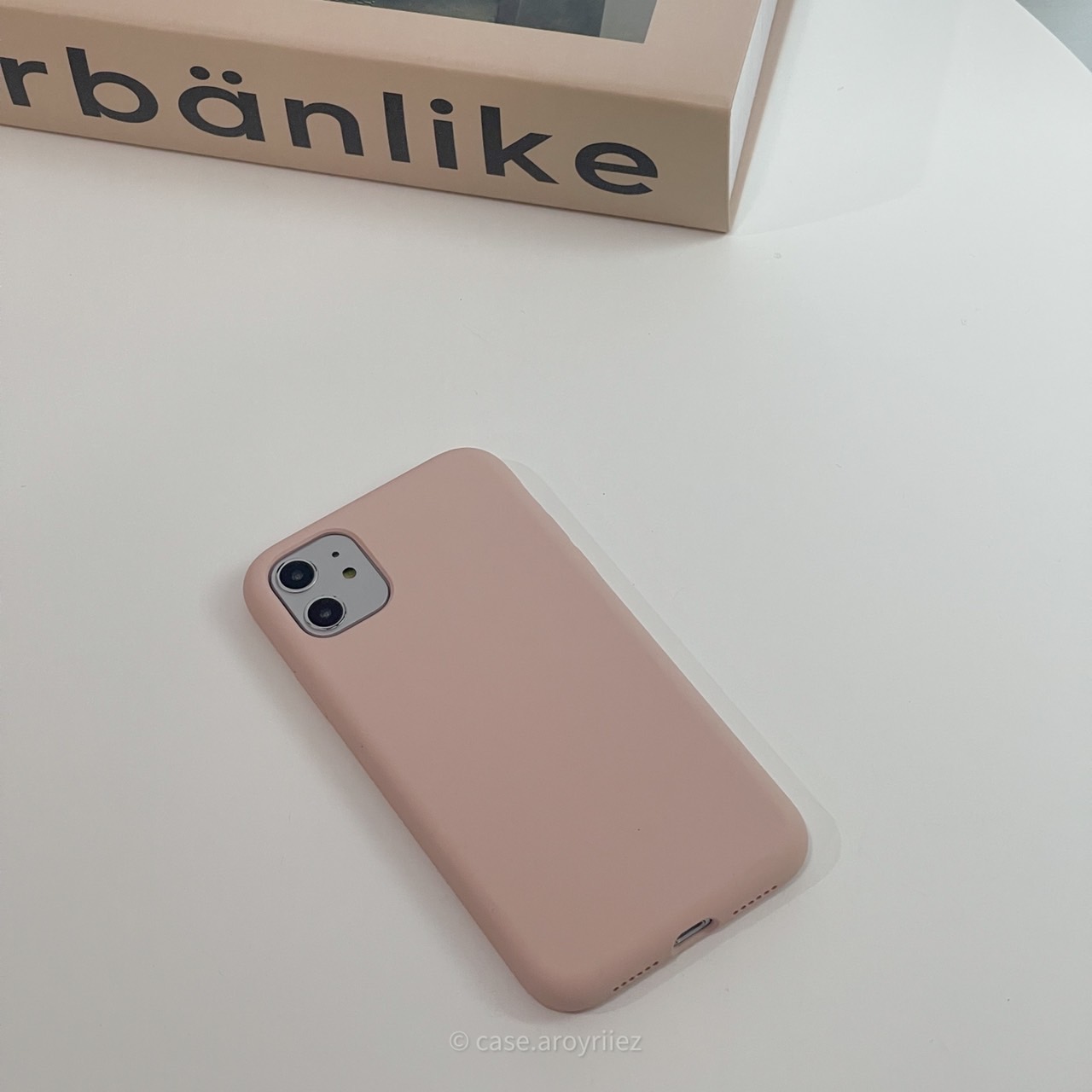 Silicone Case (pink nude colors) ** สำรองสี 1 สีกันหมด **