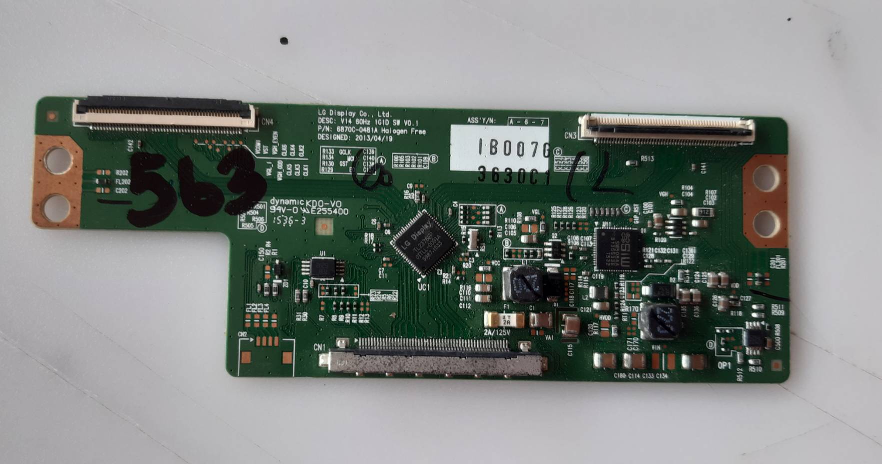 อันที่ 563 LG 43LH540T 49LH540T ทีคอน 6870C-0481A ดีเทสแล้ว