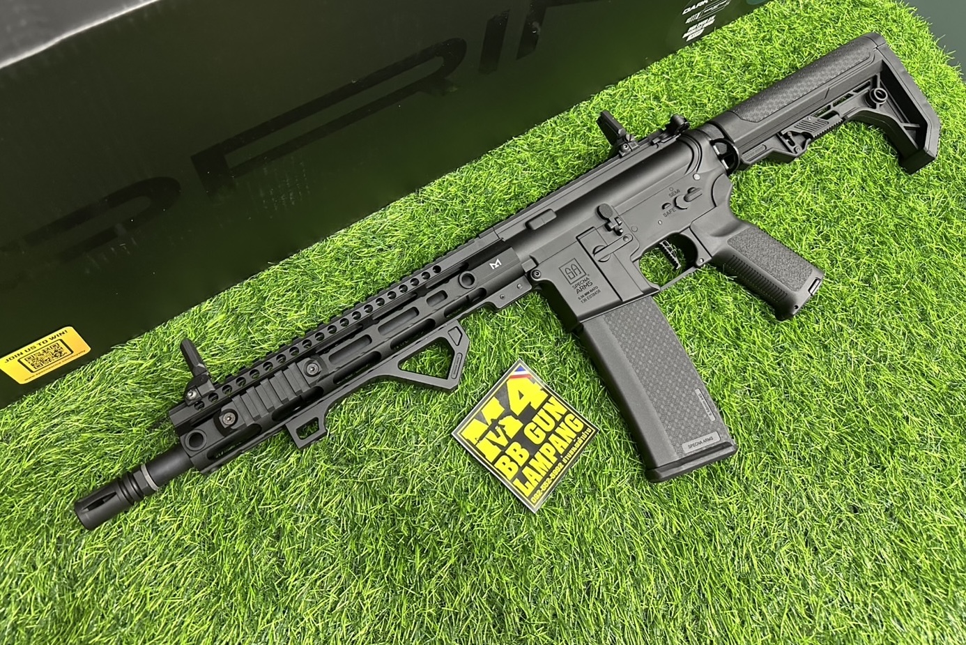 Specna Arms SA-P20 PRIME™ BLDC HAL Black : M4 Custom