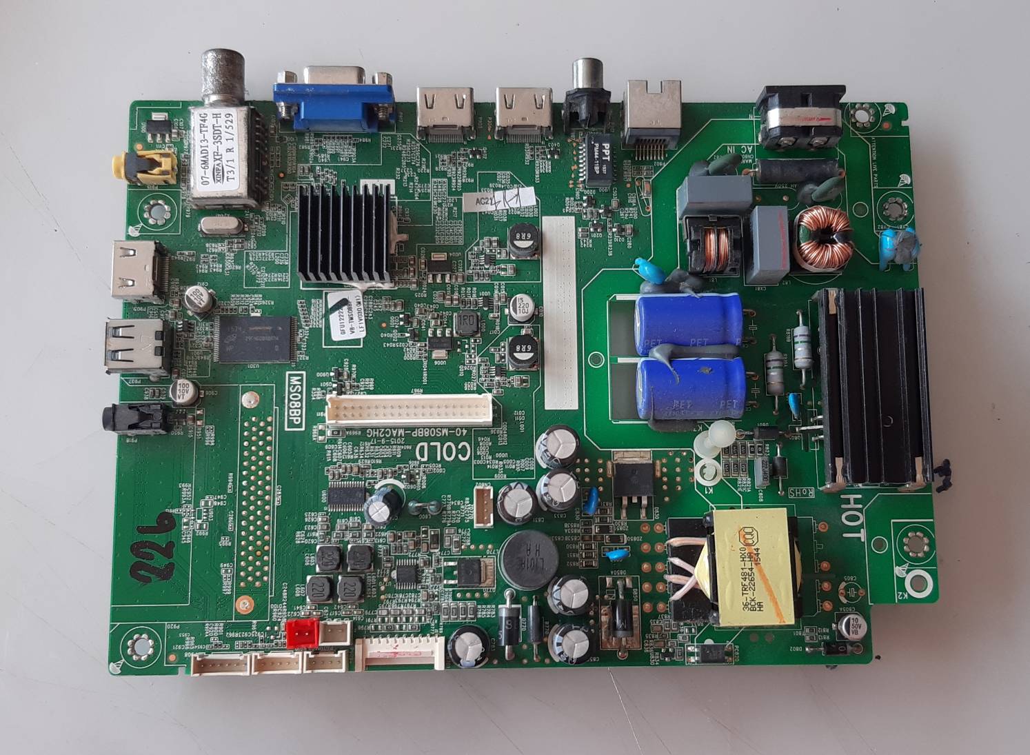 อันที่ 226 TCL 32S3800 ซีสเตร็ม 40-MS08BP-MAC2HG ดี