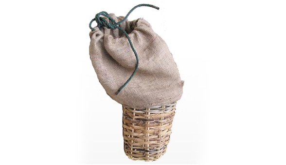 ตะกร้าหวายกรองผง