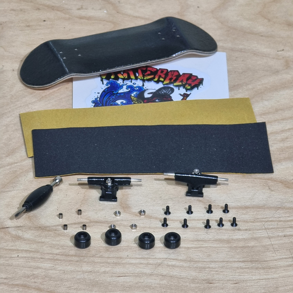[0205] ฟิงเกอร์บอร์ด fingerboard 10x3cm สเก็ตบอร์ดนิ้ว ฝึกท่าได้เหมือนสเก็ตจริง พกไปเล่นแก้เบื่อได้ทุกทีแก้เบื่อ ฝนตก