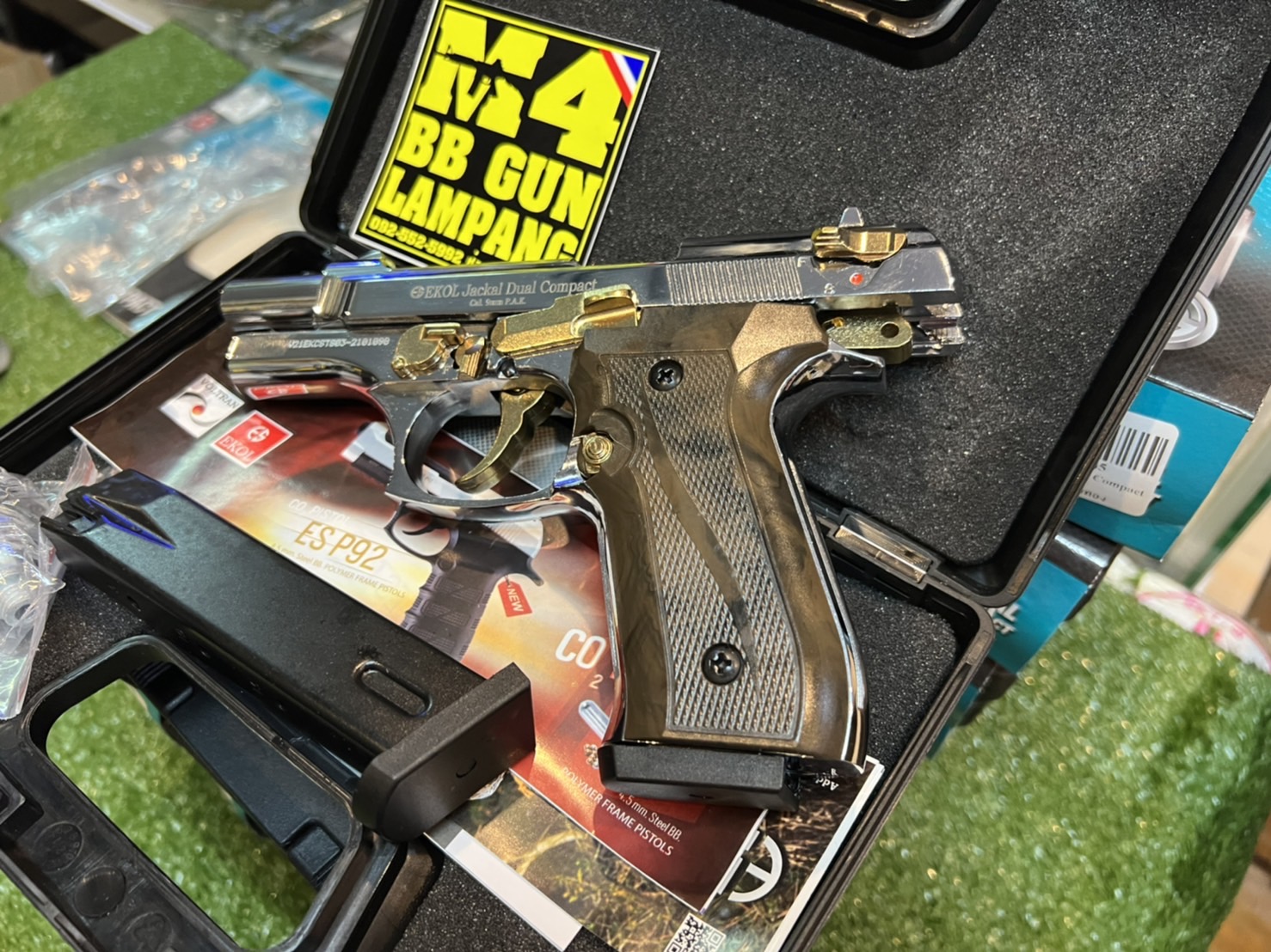 EKOL Jackal Dual Compact เงินเงา-ไกรทอง