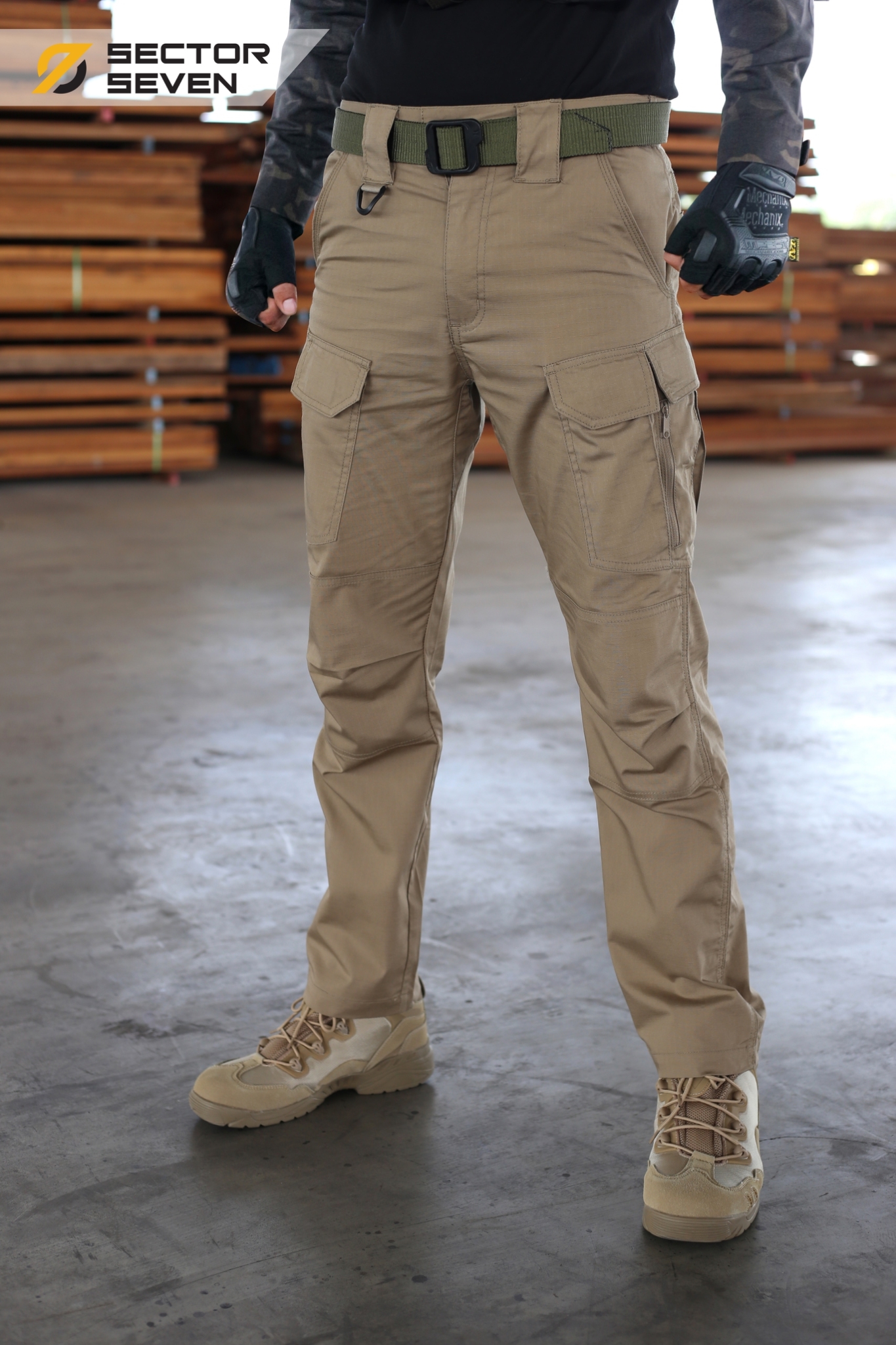 กางเกง SECTOR SEVEN IX12C ผ้าตาราง (K1030)