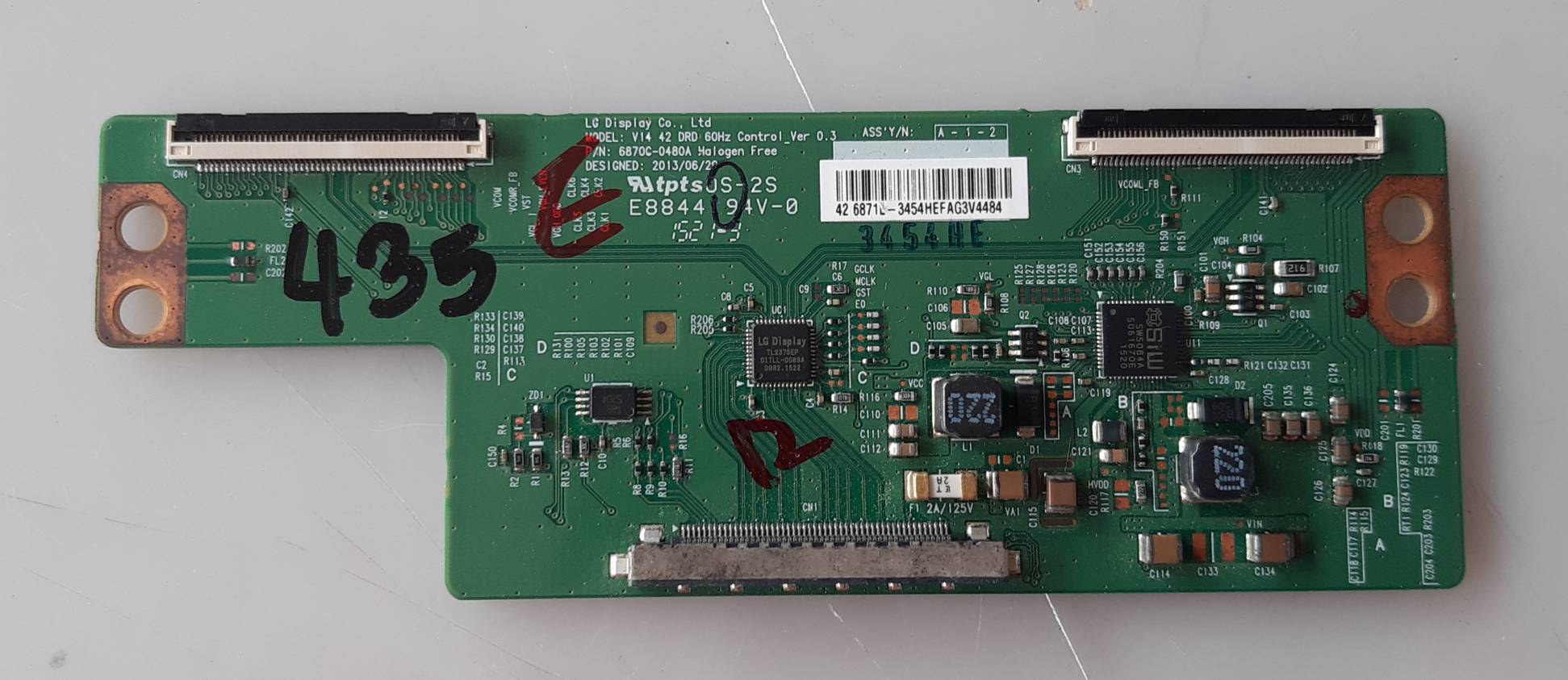 อันที่ 435 Panasonic TH-42A410T ทีคอน 6870C-0480A ดีเทสแล้ว