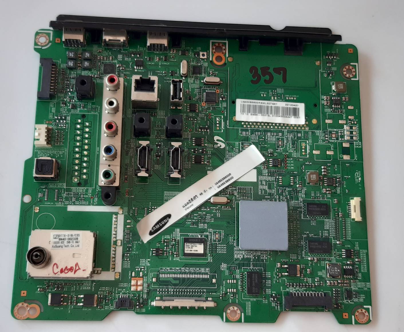 อันที่ 357 Samsung UA46ES6600 ซีสเตร็ม BN41-01812A ดีเทสแล้ว