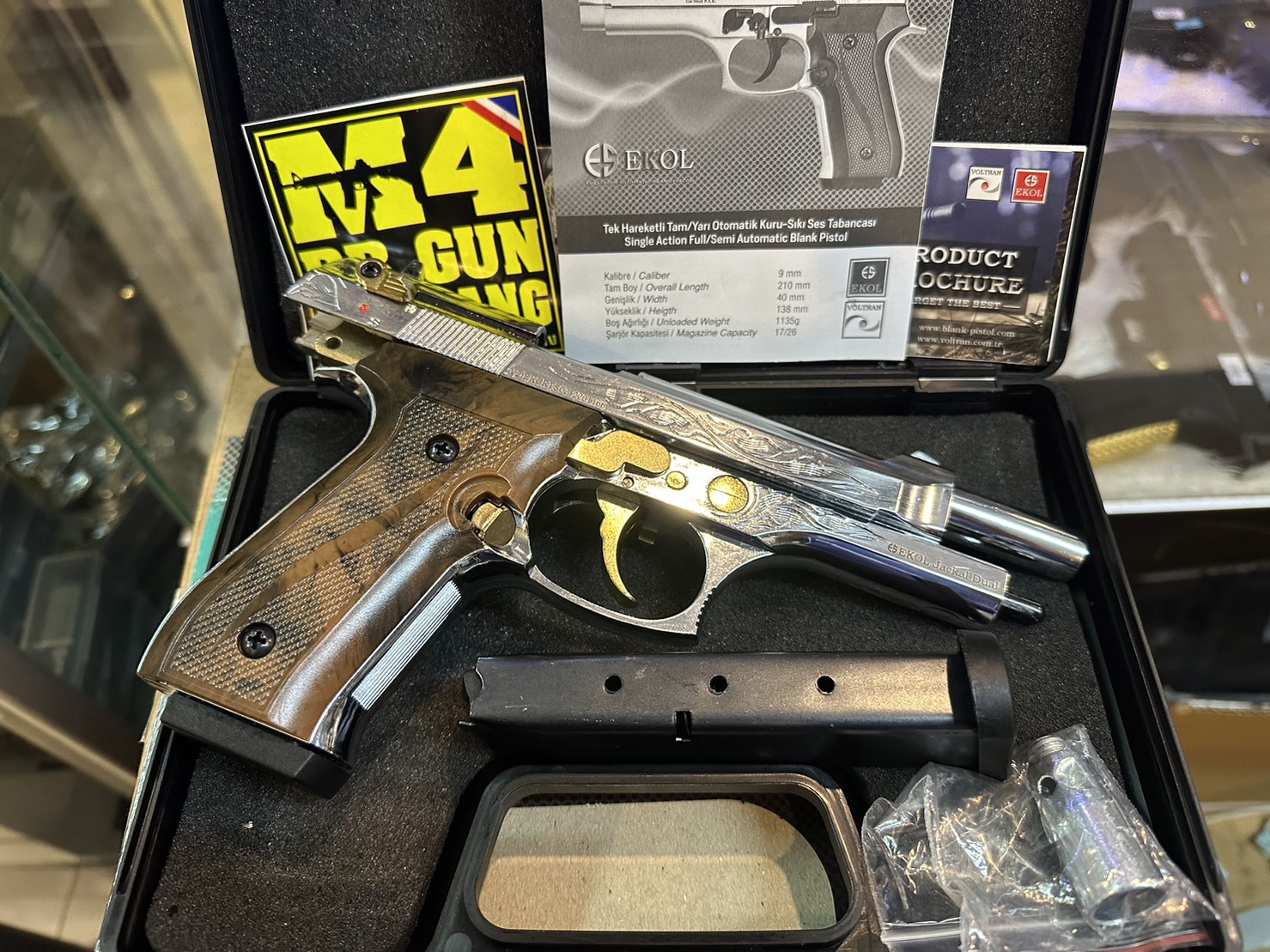 EKOL Jackal Dual เงินเงา ไกรทอง ลายไทย