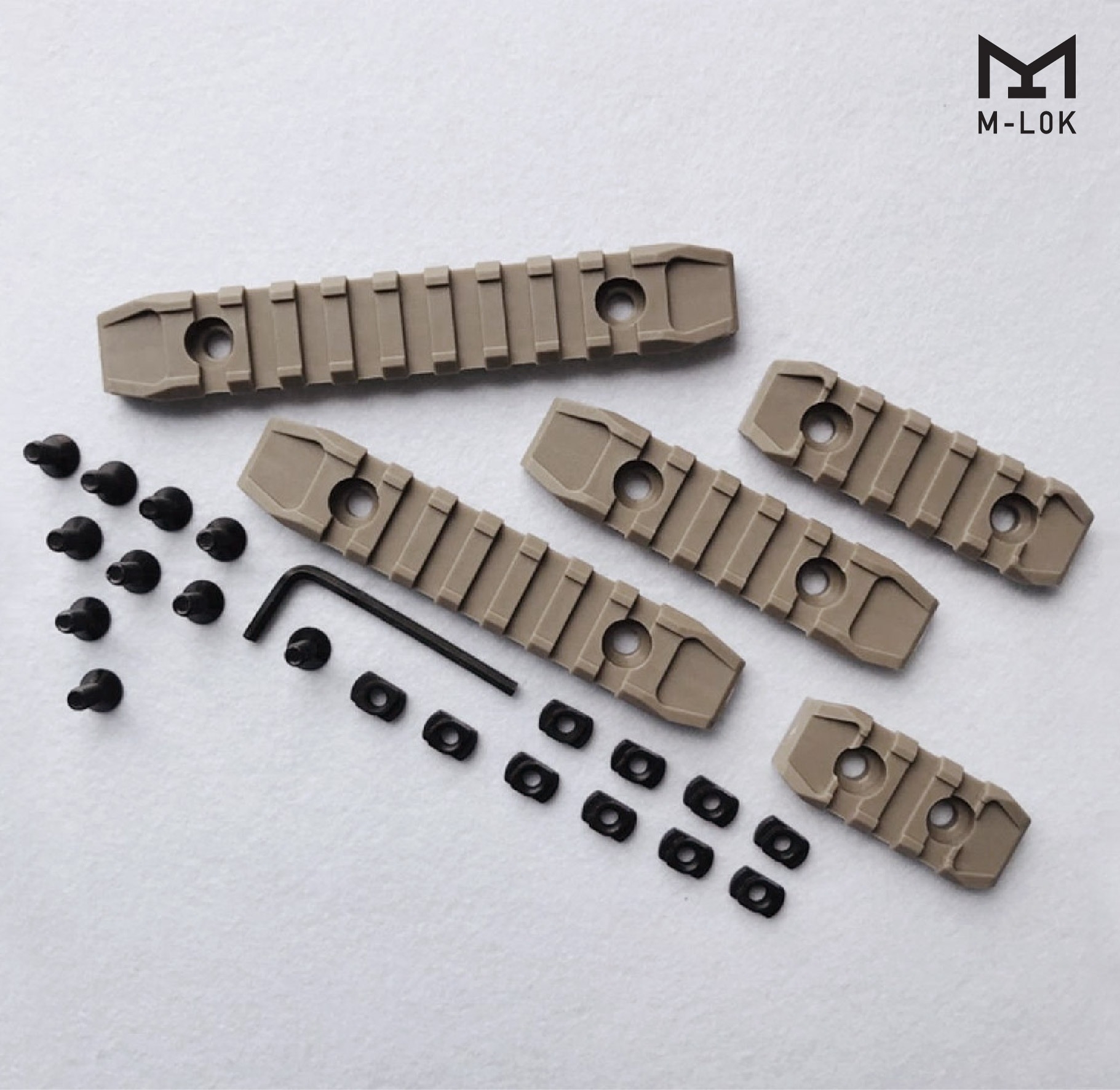 ชุดรางเสริมระบบ M-Lok ( 5 ชิ้น ) (K0150)