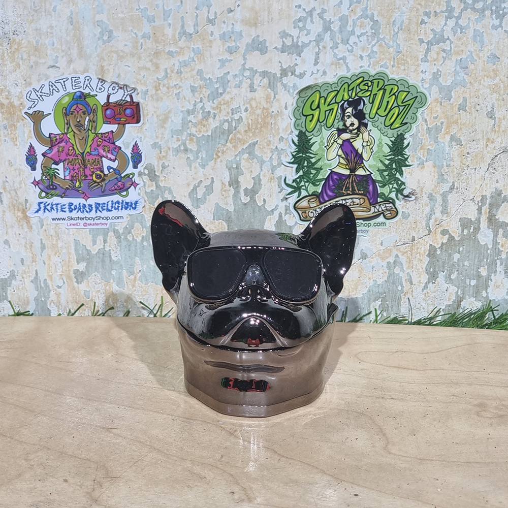 [1002] Grinder บด พร้อม เก็บ ทรงหมา Pug ที่บดสมุนไพร เครื่องบดสมุนไพร บดกาแฟ ไกเดอร์บด