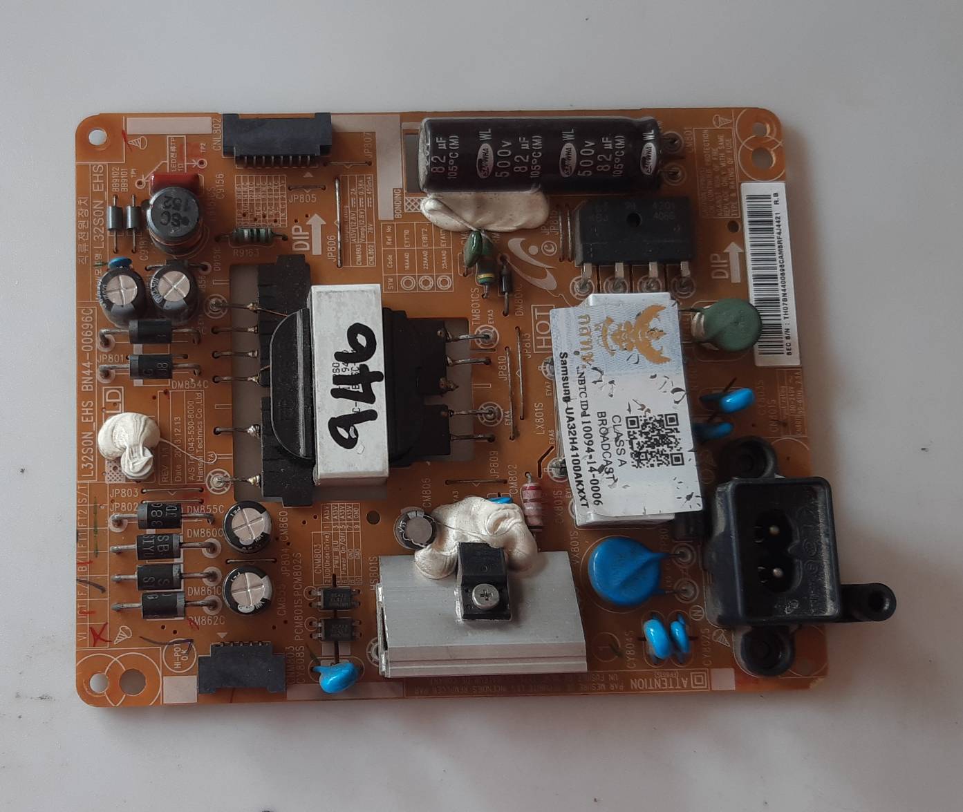 อันที่ 946 Samsung UA32H4100AK ซัฟฟลาย BN44-00696 ดีเทสแล้ว