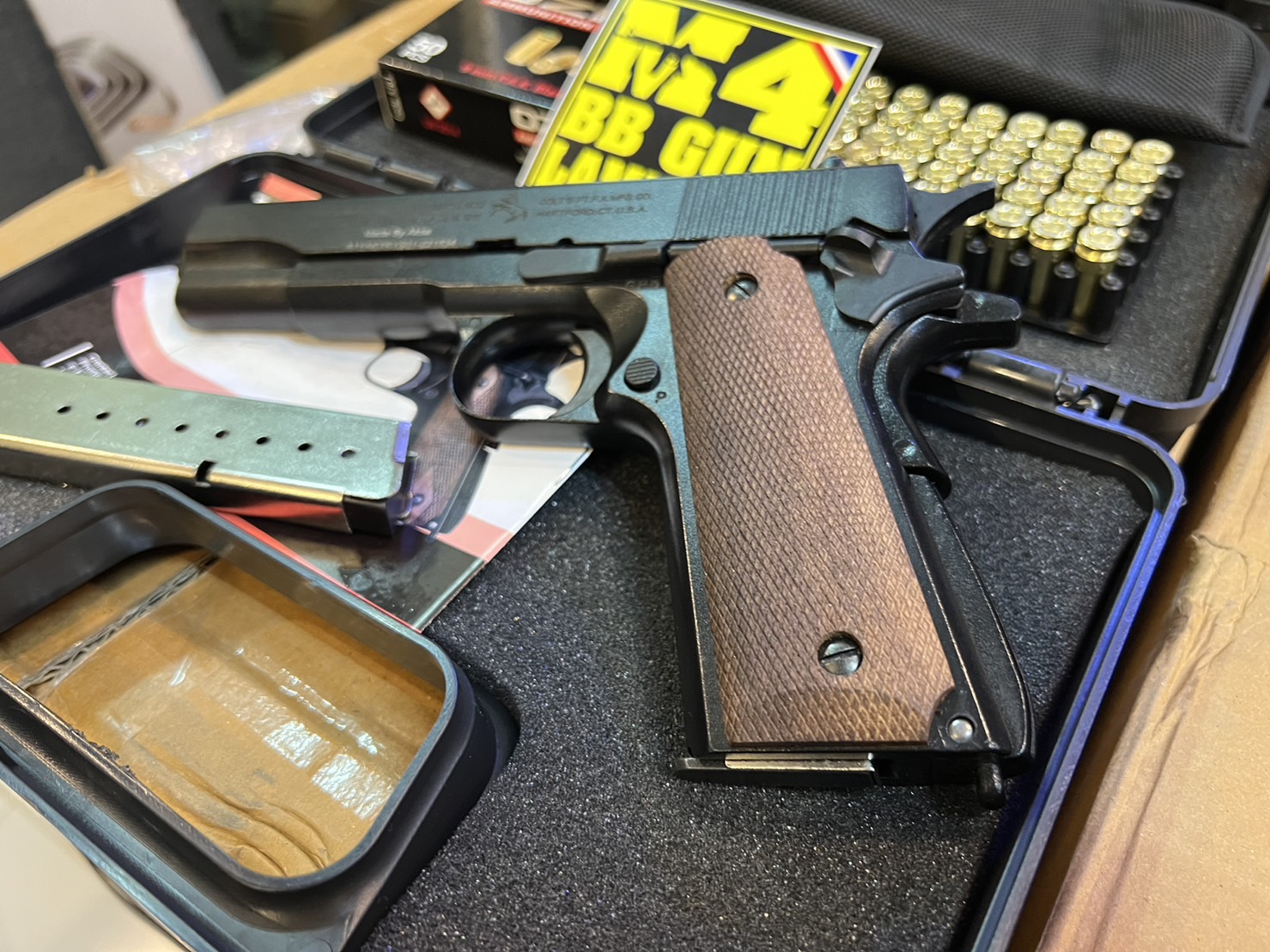 AKSA COLT 1911 ลาย 100 ปี สีดำ