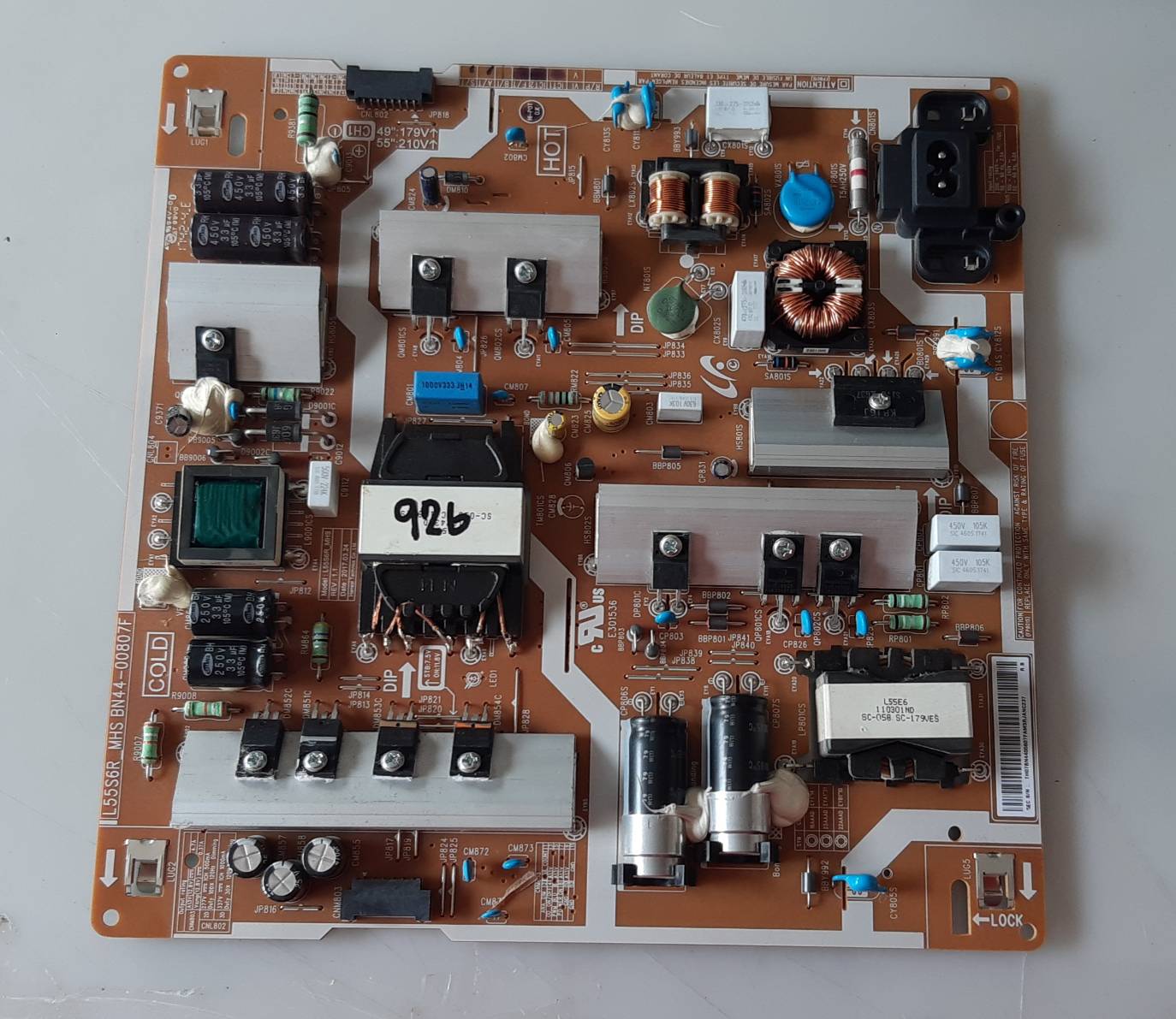 อันที่ 926 Samsung UA55MU6100 ซัฟฟลาย BN44-00807F ดีเทสแล้ว