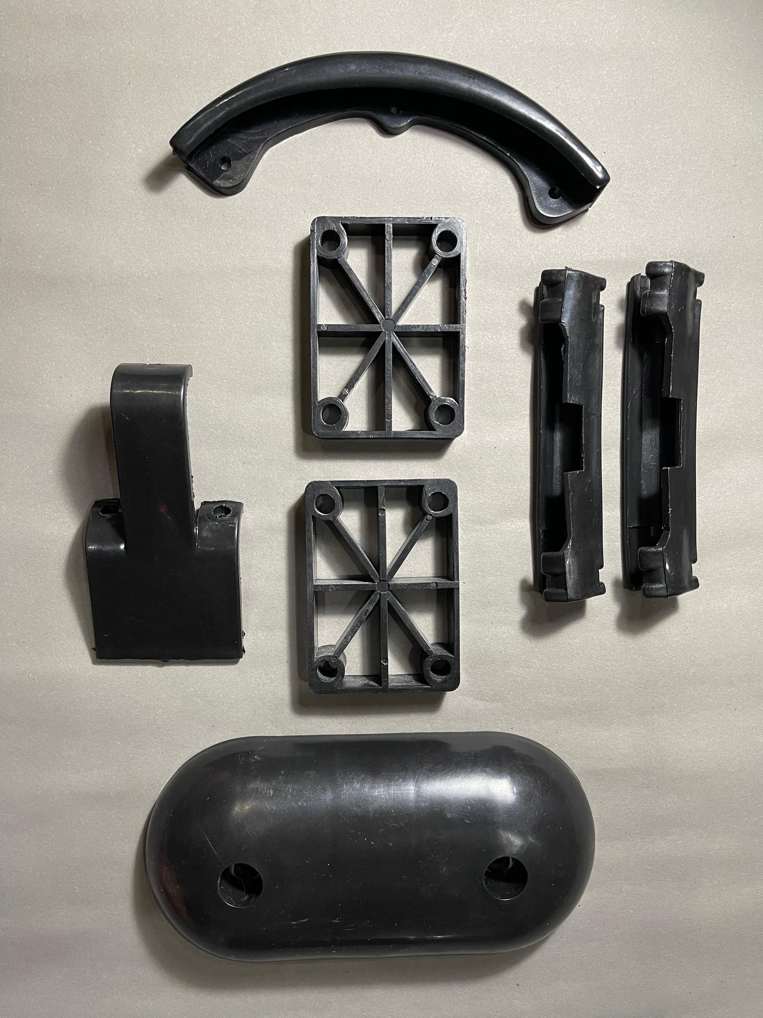 [0302] ชุดป้องกันสเก็ตบอร์ด Old school ทรัค street Truck Coppers Skateboard Truck Lappers