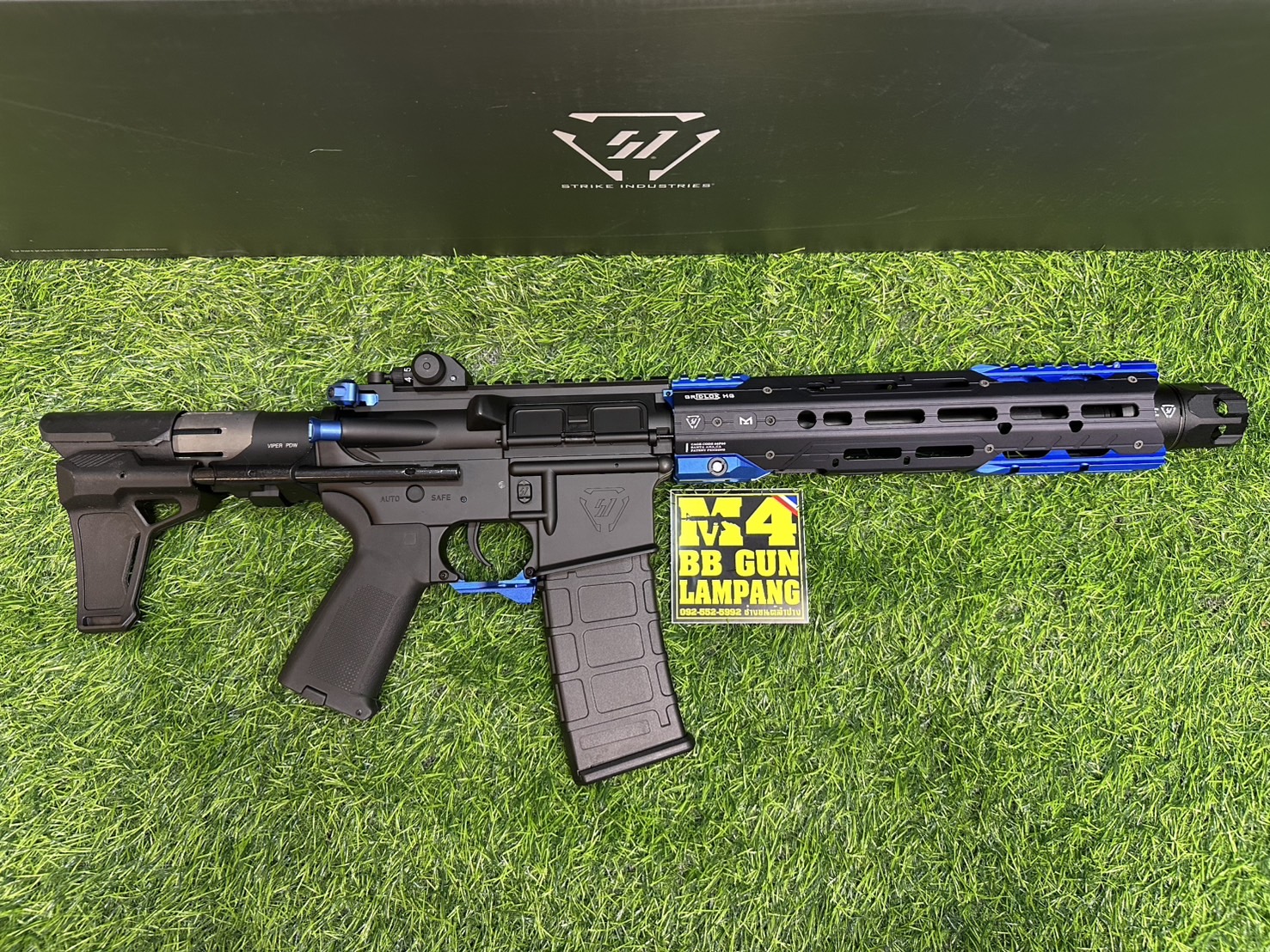 E&C x EMG - 338 s2 Strike Gridlok 11 PDW BLUE