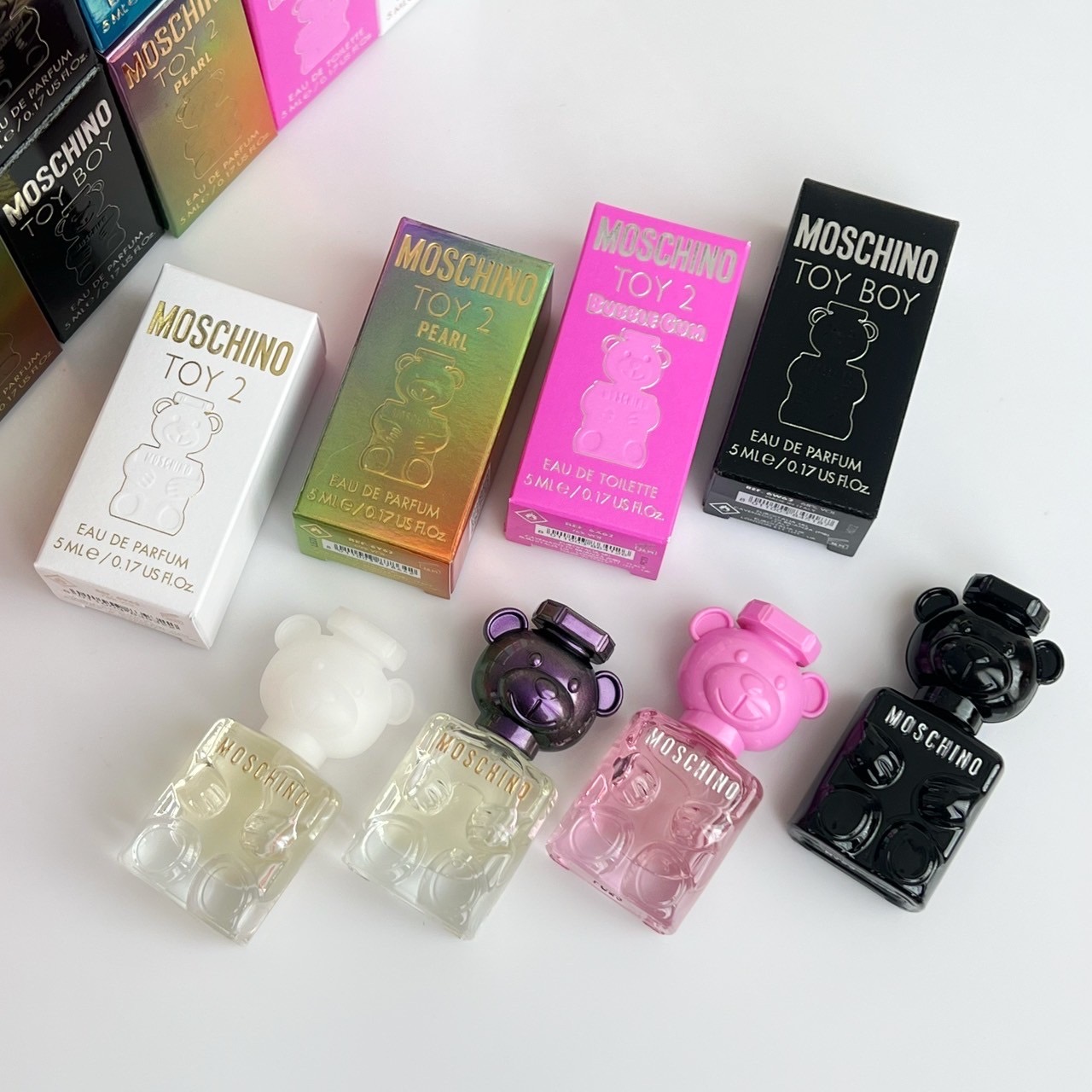 Moschino TOY Miniature Set 4 Pcs. หัวแต้ม