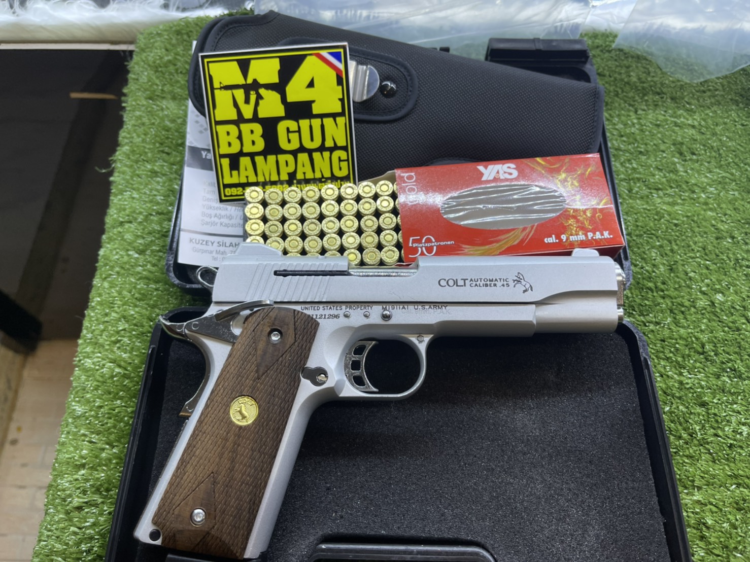 KUZEY M1911 ลาย Series 80 ลำกล้อง 5"ซาติน