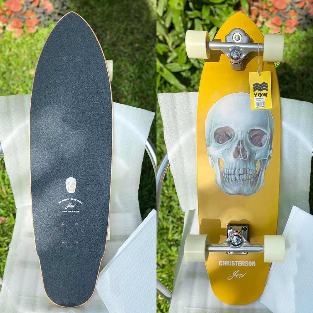0202 sp Surfskate Yow ลาย surf ทรัค Meraki เล่นง่าย ลายสวย