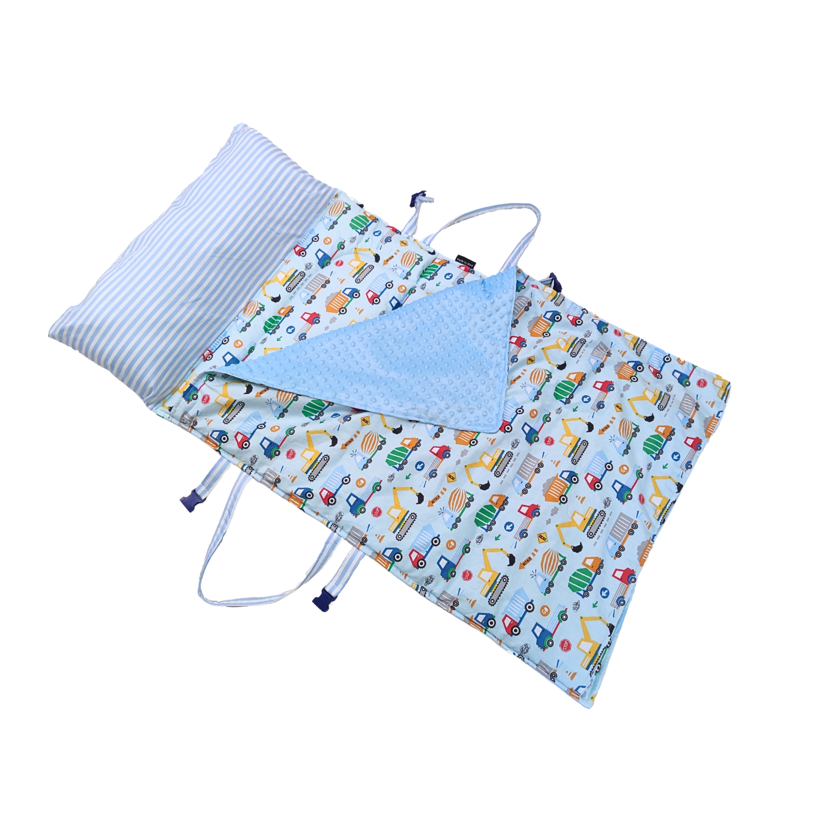 ที่นอนอนุบาล ที่นอนพกพา รุ่น cozy ซักทั้งชิ้น หมอนยาวเย็บติดตัวที่นอน