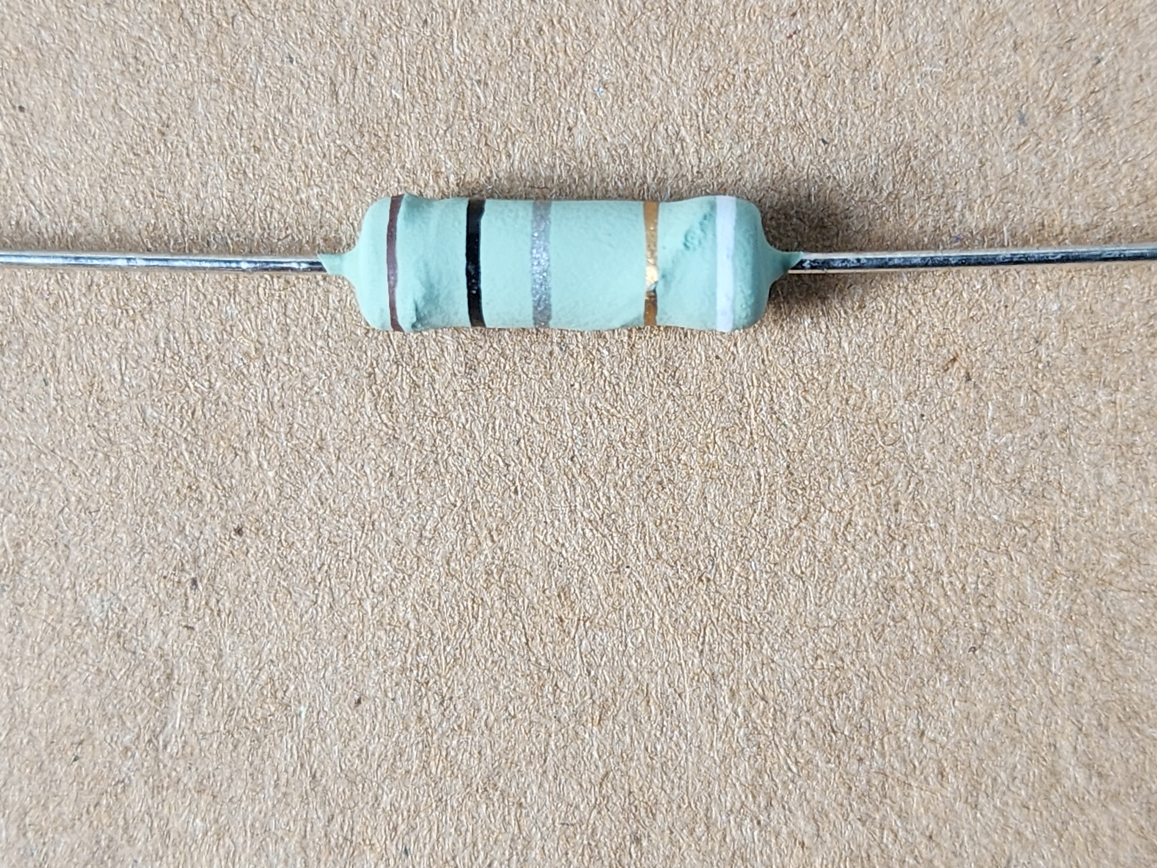 ตัวต้านทานฟิวส์ R ฟิวส์ 0.1 Ohm 5% 2W มีแถบสีอะไรบ้าง ?