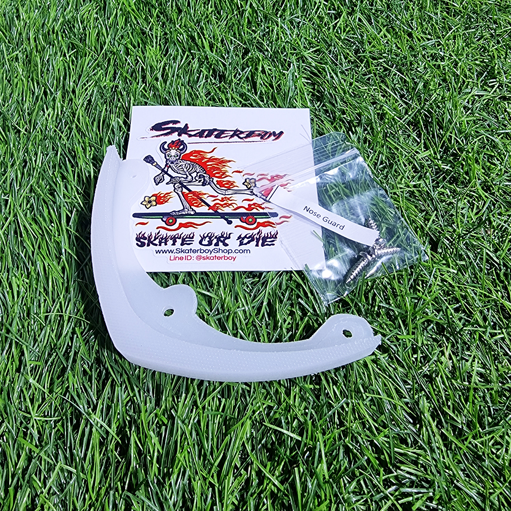 [0302] Nose guard บอร์ดหัวแหลม วัดเข้ามาจากตัว2นิ้วแล้ววัดกว้าง5นิ้วใช้ได้