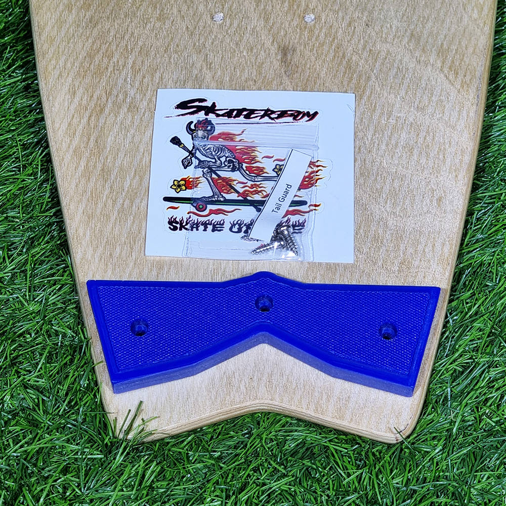 [0302] Tail guard ป้องกันรอยใต้บอร์ด ยกหน้า ไม่ล้ม กว้าง 5.5" ทรงหางปลา