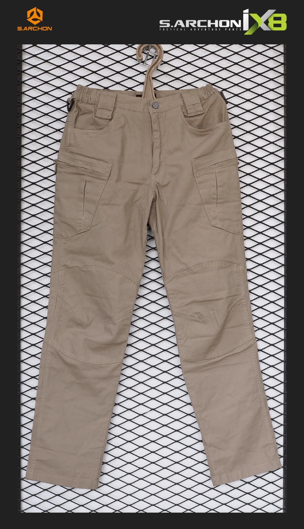 กางเกง S.Archon รุ่น IX8 ผ้ายืด (K0590)