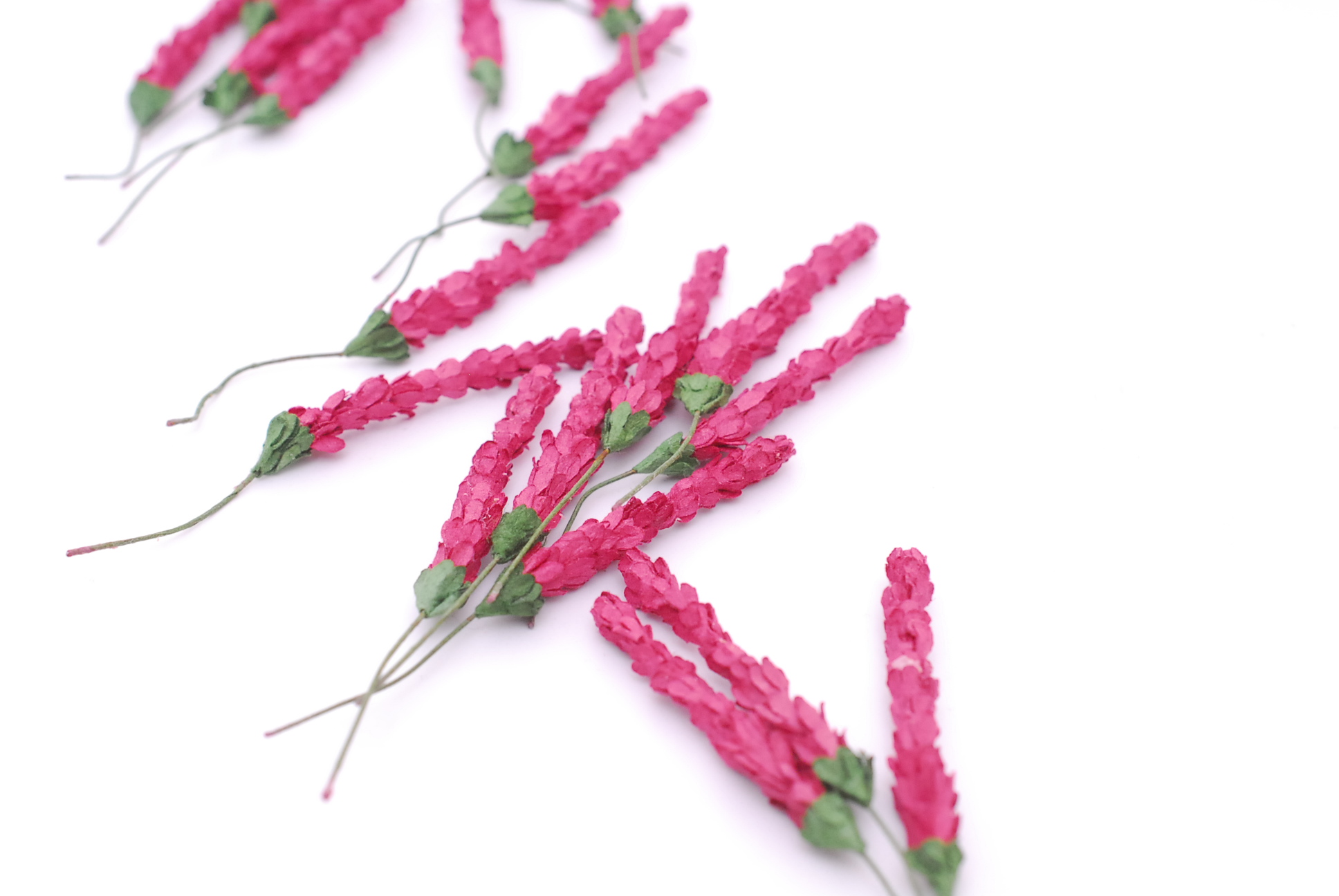 ดอกไม้ประดิษฐ์, ดอกไม้กระดาษสา, ดอก lavender, ดอกลาเวนเดอร์ กระดาษสา งานประดิษฐ์ตกแต่งของชำร่วย, ดอกไม้ทำพานพุ่ม, พานรับไหว้, ขนาด 1 cm. สีม่วง สำเนา