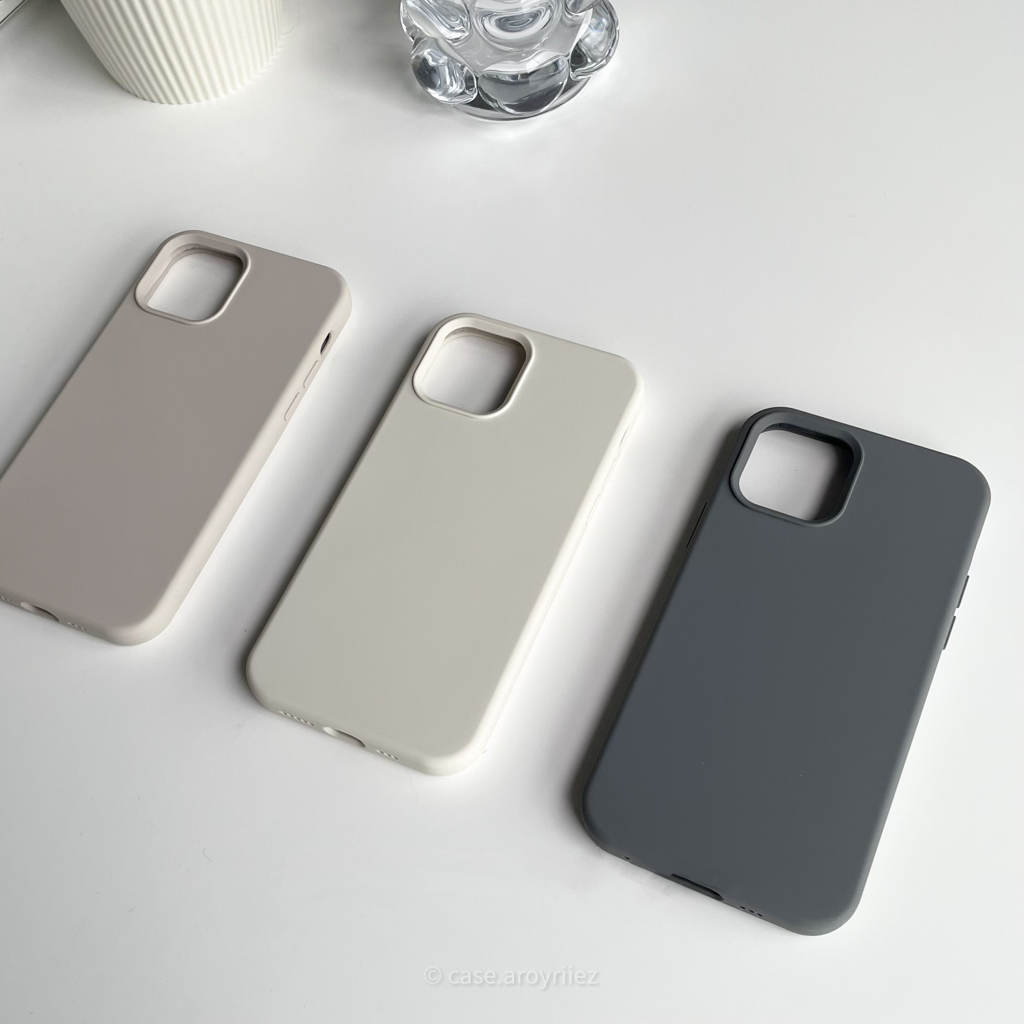 Silicone Case (charcoal colors) ** สำรองสี 1 สีกันหมด **