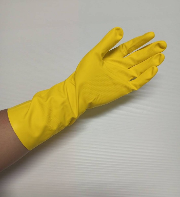 [ยกโหล 12 คู่] HDBY ถุงมือเฮฟวีดิวตี้ไนไตร ยาว 13 นิ้ว หนา 14 มิล ฝ่ามือหยาบแบบรังผึ้ง แบรนด์ ดูราเซฟ