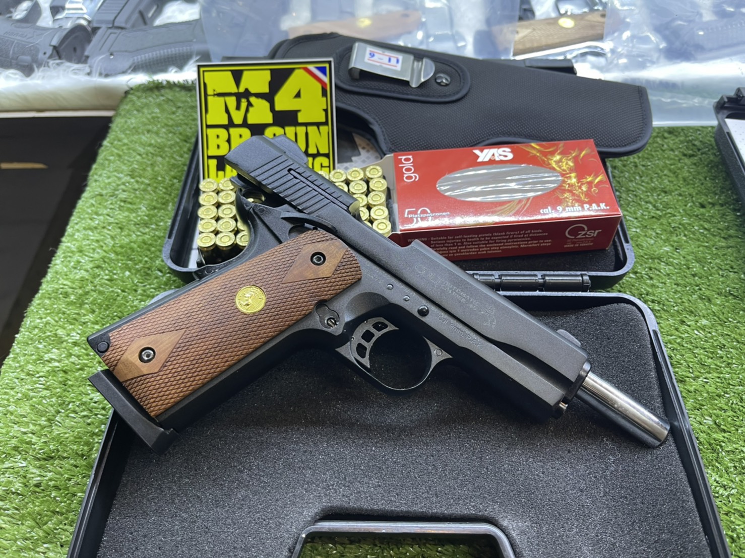 KUZEY M1911 ลาย Series 70 ลำกล้อง 5" ดำ