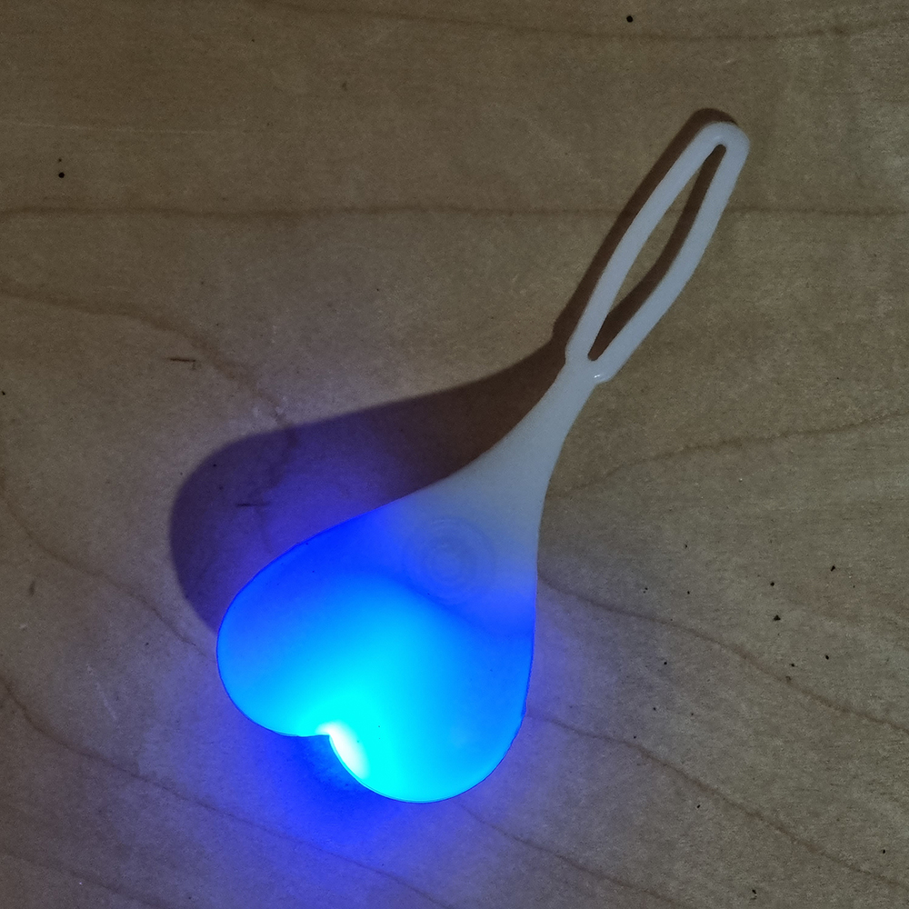 [0901] ไฟท้ายจักรยาน รูปไข่ ใส่ถ่าน กันน้ำ ห้อยใต้เบาะ ห้อยกระเป๋า เพิ่มความปลอดภัย เดินทางกลางคืน