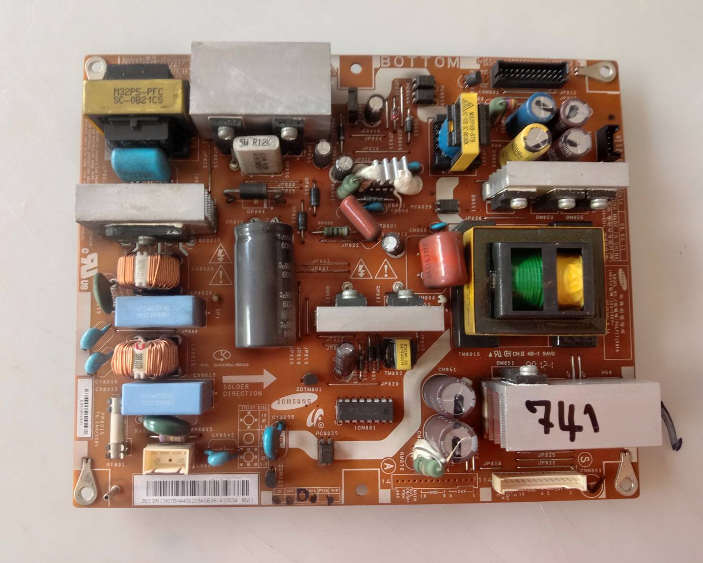 อันที่ 741 Samsung LA32A450C1 ซัฟฟลาย BN44-00209A ดีเทสแล้ว