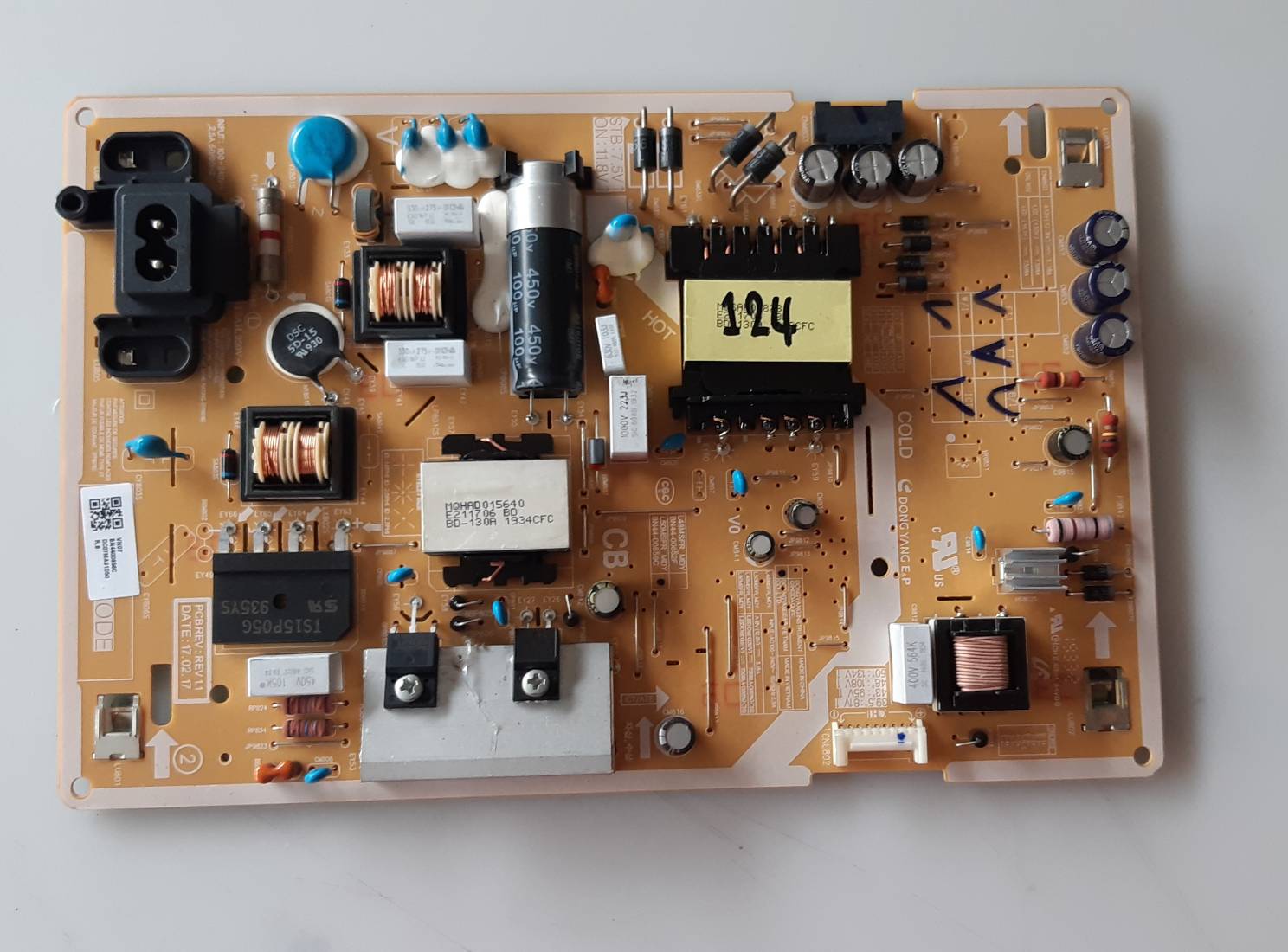 อันที่ 124 Samsung UA49N5000AK ซัฟฟลาย BN44-00852F ดีเทสแล้ว