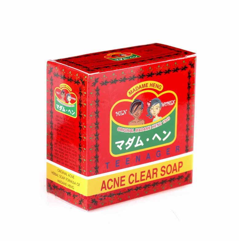 [มาดามเฮง] สบู่สมุนไพร แอคเน่เคลียร์ 150g.
