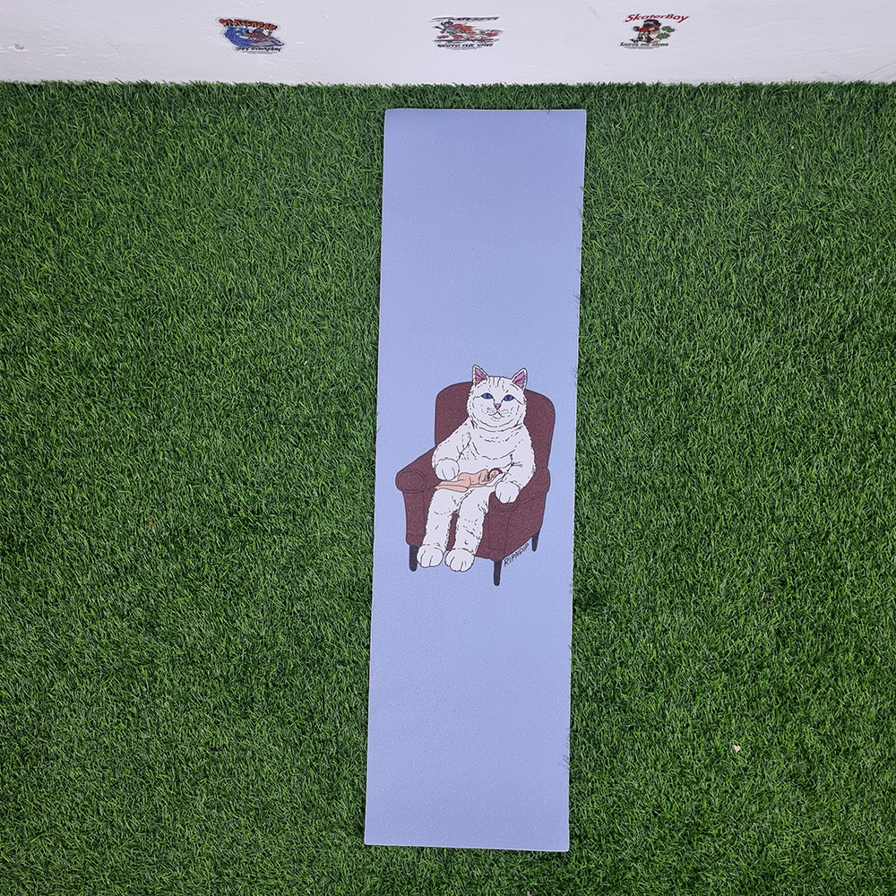 [0304] สติ๊กเกอร์กระดาษทราย 85x23cm ลายแมวครองโลก