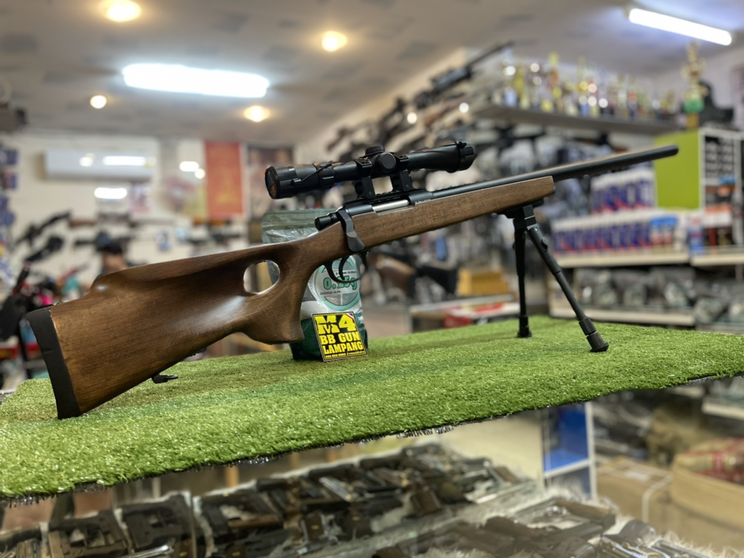 Double Bell 204-1 VSR-10 Varmint Thumbhole