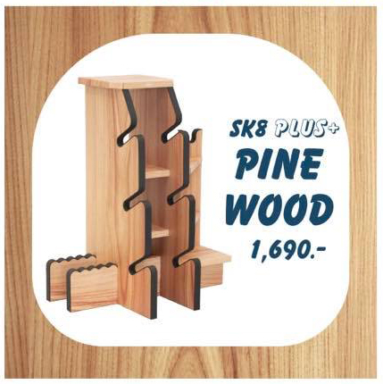 [0102] ชั้นวาง สเก็ตบอร์ด 2-3ชั้น น้ำหนักเบา แข็งแรง นั่งได้ ระวังโดนน้ำ แบบใหม่ ว่างได้เยอะ