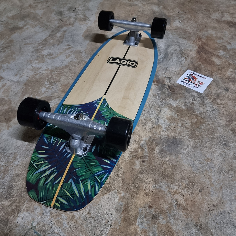 0201 Surf skate custom บอร์ด28.5นิ้ว สำหรับเด็ก สูงไม่เกิน 150cm บอร์ดไม้ เซิร์ฟ สเก็ตบอร์ด พร้อมเล่น