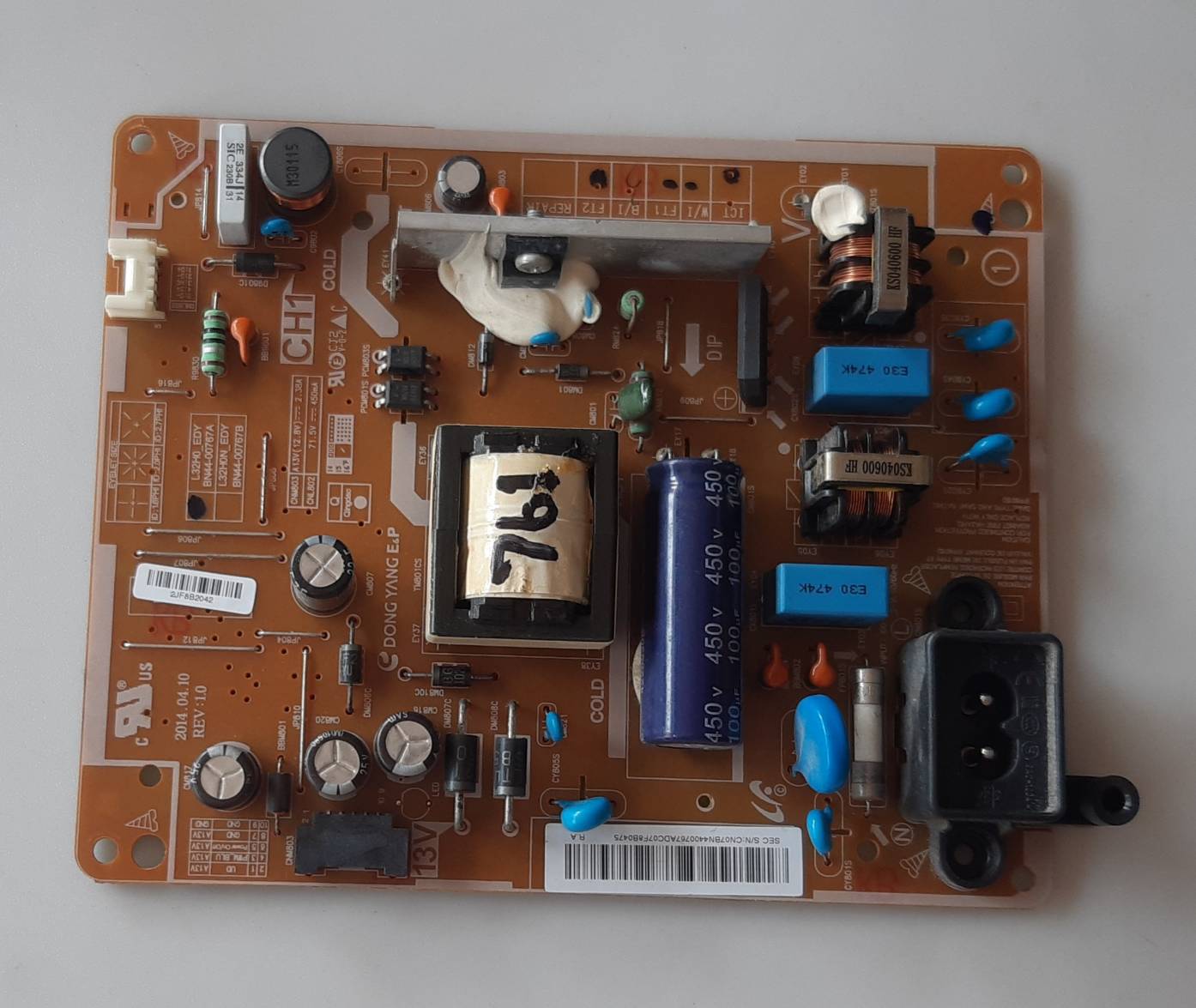 อันที่ 761 Samsung UA32FH4003K ซัฟฟลาย BN44-00767A ดีเทสแล้ว