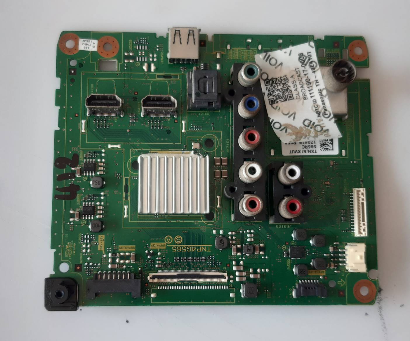 อันที่ 412 Panasonic TH-49E410T ซีสเตร็ม TNP4G565 ดีเทสแล้ว