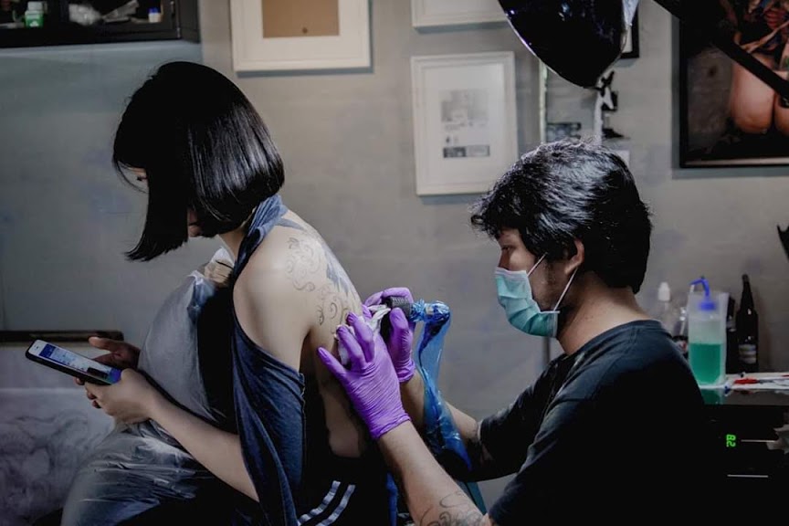 [ยกลัง 10 กล่อง] PUR60 ถุงมือไนไตรสีม่วง ไม่มีแป้ง พรีเมี่ยม ยาว 9 นิ้ว หนา 4.5 มิล หนัก 5-6 กรัม (100ชิ้น/กล่อง) แบรนด์ ดูราเซฟ