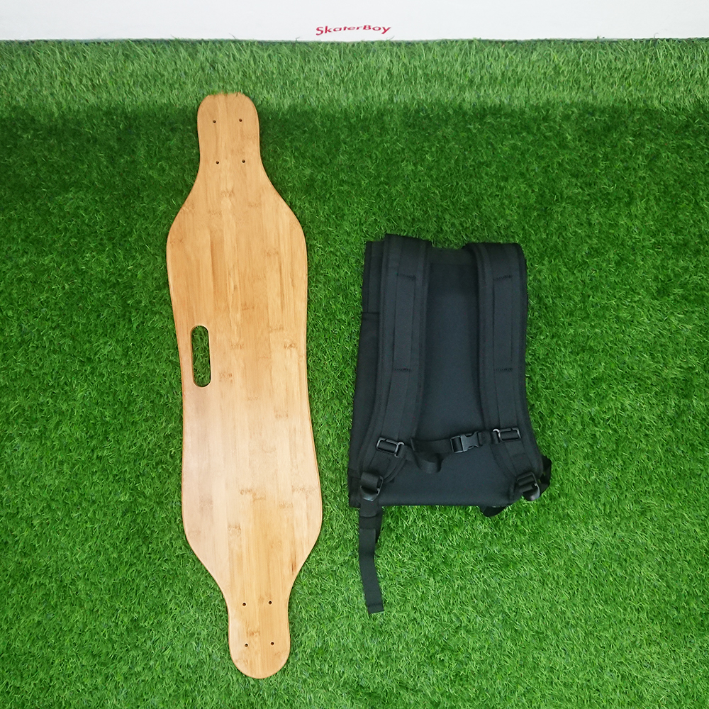 [0319][ลด50%] กระเป๋า สเก็ตบอร์ดไฟฟ้า สะพายหลัง พับเก็บได้ 3ขนาด skateboard backpack bag