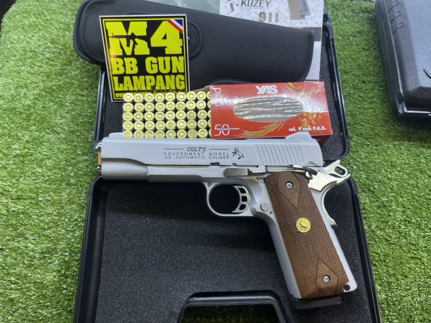 KUZEY M1911 ลาย Government ลำกล้อง 5" ซาติน