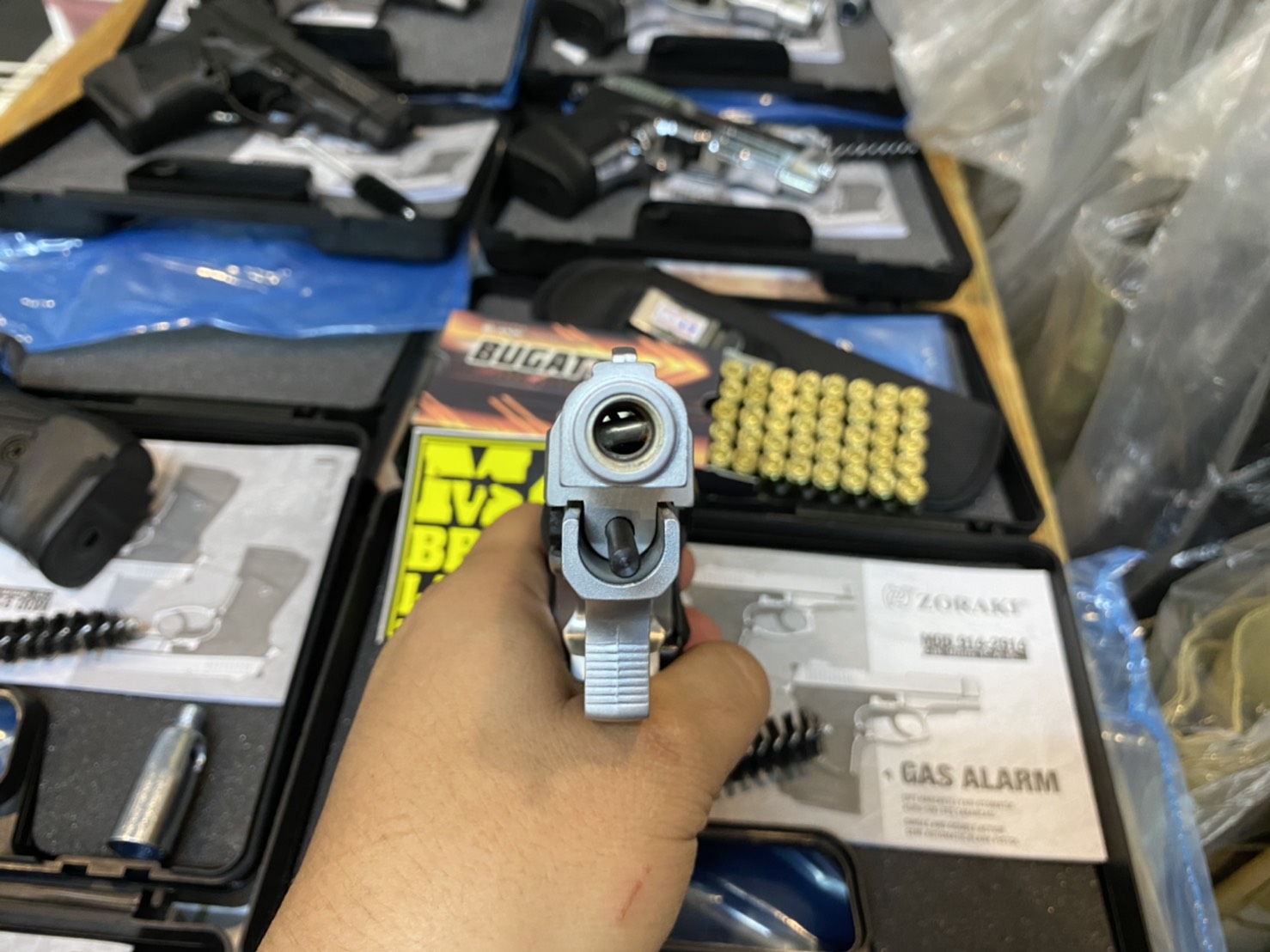 ZORAKI 914 AUTO บรอนซ์เงิน