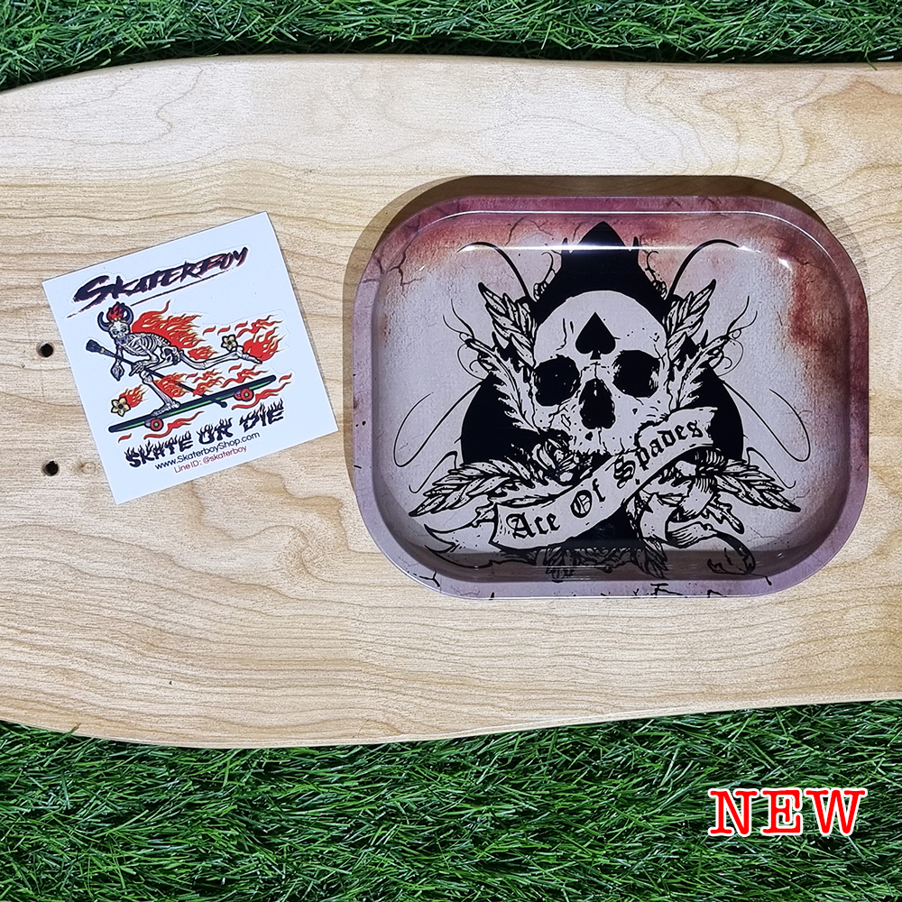 [1003] ถาดอเนกประสงค์ รองแก้ว ใส่ขนม ใส่ของ ขนาดเล็ก 14x18 cm สูง 1.5cm